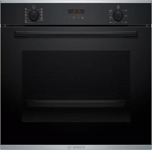 Bosch HBA274BB3F Serie 4 Fekete Sütő Pirolitikus Tisztítással