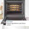 BOSCH HBA534ES00 Serie|4 Beépíthető sütő | LED | 71l | EcoClean | Nemesacél