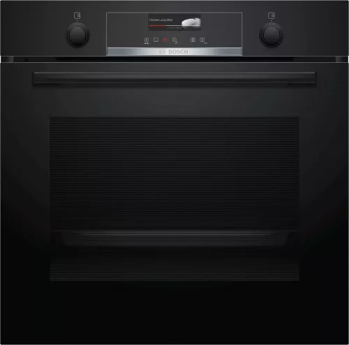 Bosch HBG539EB0 Serie 6 Fekete Sütő SoftClose Ajtóval