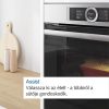 BOSCH HBG676EB6 Serie|8 Beépíthető sütő | TFT | 71l | Pirolitikus | 4D Hotair | PerfectBake | PerfectRoast | Wifi | Fekete