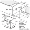 Bosch HBG7764B1 Home Connect beépíthető sütő