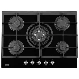 EVIDO MURANO 70B üveggázfőzőlap,70cm,WOK,fekete