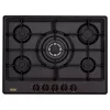EVIDO RUSTIC-H 70A gáz főzőlap, 70 cm,antracit/bronz