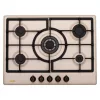 EVIDO RUSTIC-H 70C gáz főzőlap, 70 cm,bézs/bronz