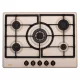 EVIDO RUSTIC-H 70C gáz főzőlap, 70 cm,bézs/bronz
