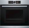 BOSCH HNG6764S1 Serie|8 Beépíthető sütő gőz és mikrohullám funkcióval | TFT | 67l | Pirolitikus | 4D Hotair | Added Steam | PerfectBake | PerfectRoast | Nemesacél