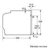 Bosch HQA574BB3 Home Connect beépíthető sütő