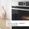 BOSCH HSG636ES1 Serie|8 Beépíthető gőzsütő | TFT | 71l | EcoClean | 4D Hotair | PerfectBake | PerfectRoast | FullSteam | Added Steam | Nemesacél