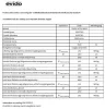 EVIDO VETRO 60CB üvegkerámia főzőlap, 60 cm, fekete