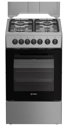 Indesit I5G5PMX HU Kombinált tűzhely | Inox