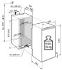 LIEBHERR IRBbi 4171 Beépíthető hűtőszekrény | 174l | 121,3 cm magas | 55,9 cm széles | Fehér