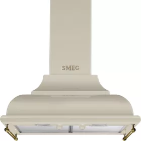   SMEG CORTINA design kürtős fali páraelszívó, 60 cm, bézs
