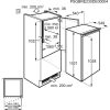 Electrolux KFB2AE10S1 Beépíthető hűtőszekrény | 164l | 103 cm magas | 56 cm széles