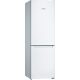 BOSCH KGN36NWEA Serie|2 Szabadonálló kombinált alulfagyasztós hűtőszekrény | NoFrost | MultiAirflow | 215/87 l | 186 cm magas | 60 cm széles | Fehér