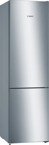 BOSCH KGN392LDC Serie|4 Szabadonálló kombinált alulfagyasztós hűtőszekrény | NoFrost | VitaFresh | 279/89 l | 203 cm magas | 60 cm széles | Szálcsiszolt acél színű