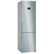 BOSCH KGN39AIBT Serie|6 Szabadonálló kombinált alulfagyasztós hűtőszekrény | NoFrost | MultiAirFlow | 260/103 l | 203 cm magas | 60 cm széles | Nemesacél