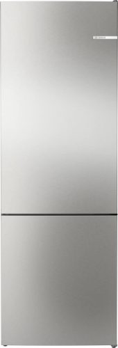 BOSCH KGN492IAF Serie|4 Szabadonálló kombinált alulfagyasztós hűtőszekrény | Szálcsiszolt acél