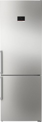 BOSCH KGN49AIBT Serie|6 Szabadonálló kombinált alulfagyasztós hűtőszekrény | NoFrost | MultiAirflow | PerfectFit | 311/125 l | 203 cm magas | 70 cm széles | Szálcsiszolt acél