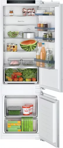 Bosch KIV87VFE0 VitaFresh beépíthető kombinált hűtő