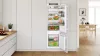 Bosch KIV87VFE0 VitaFresh beépíthető kombinált hűtő