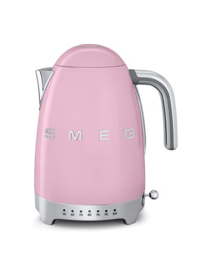 SMEG VÍZFORRALÓ, retro, állítható hőmérséklet, rózsaszín