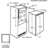 Electrolux KRB3AE10S1 Beépíthető Hűtőszekrény 103cm