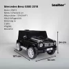 Elektromos autó Mercedes Benz G500 fekete
