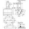 Electrolux LFV619R Beépíthető fali kürtős páraelszívó | H2H | 575m3/óra | 90 cm | Fekete üveg