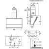 Electrolux LFV629K Beépíthető páraelszívó | 3+1 fokozat | Hob2Hood | 90 cm