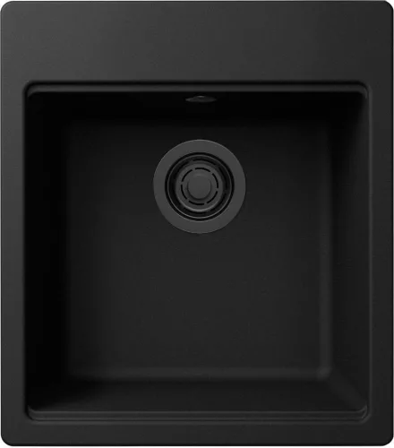 ELLECI - Mosogatótálca Time 102 G40 Nero fekete tartozékokkal