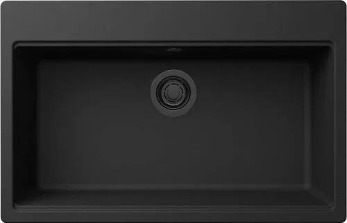 ELLECI - Mosogatótálca Time 130 G40 Nero fekete tartozékokkal