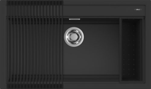 ELLECI - Mosogatótálca Best 360 Workstation Szett G40 Nero - A készlet erejéig rendelhető!