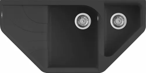 ELLECI - Mosogatótálca Ego ESA G40 Nero - Kifutó termék!