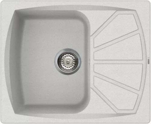 ELLECI - Mosogatótálca Living 125 G52 Bianco Pietra - Kifutó termék!