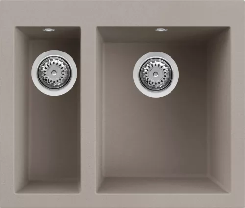 ELLECI - Mosogatótálca Quadra 150 G43 Tortora - Kifutó termék!