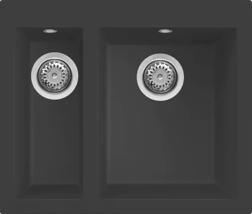 ELLECI - Mosogatótálca Quadra 150 G59 Antracite - Kifutó termék!