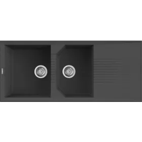   ELLECI - Mosogatótálca Tekno 500 G59 Antracite - Kifutó termék!