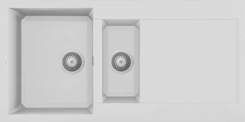 ELLECI - Mosogatótálca Easy 475 G68 Bianco