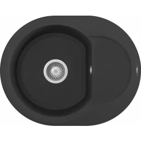 ELLECI - Mosogatótálca Easy ROUND 600 G40 Nero