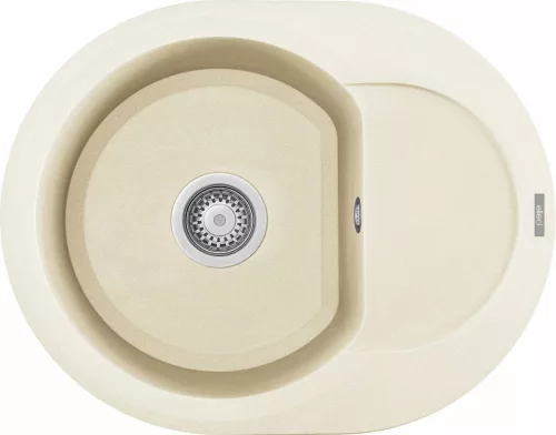 ELLECI - Mosogatótálca Easy ROUND 600 G62 Bianco Antico