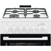 Electrolux LKK560011W Kombinált tűzhely | SteamBake | AirFry | 58l | Fehér