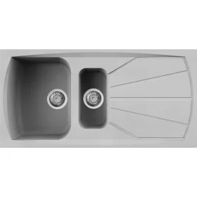   ELLECI - Mosogatótálca Living 475 M79 Aluminium - Kifutó termék!