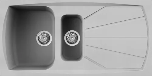 ELLECI - Mosogatótálca Living 475 M79 Aluminium - Kifutó termék!