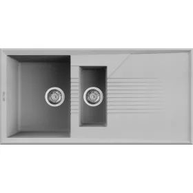   ELLECI - Mosogatótálca Tekno 475 M79 Aluminium - Kifutó termék!