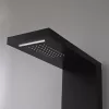Malaga Black hidromasszázs zuhanypanel