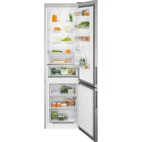   Electrolux LNT5ME36U1 Szabadonálló kombinált alulfagyasztós hűtőszekrény | NoFrost | TwinTech | 266 l/101 l | 201 cm magas | 59.5 cm széles | Szürke