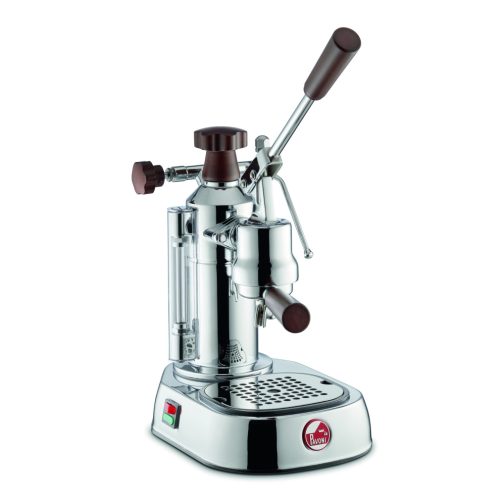 La Pavoni Lever Europiccola, inox, fakiegészítőkkel