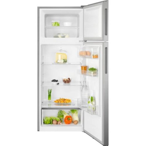 Electrolux LTB1AE24U0 Szabadonálló kombinált felülfagyasztós hűtőszekrény | LowFrost | 164/41 l | 144 cm magas | 55.1 cm széles | Inox