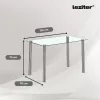 Velon 4+1 étkező garnitúra fehér-fekete