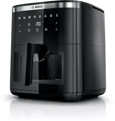 Bosch MAF671B0 Serie 6 Fekete Air Fryer 7.2L Kapacitással